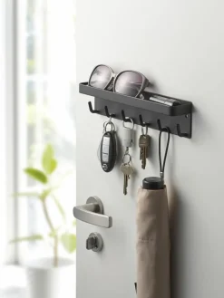 Yamazaki Garderobenleiste Smart mit magnetischer Rückseite