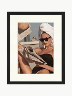 Any Image Gerahmte Fotografie My Morning Paper