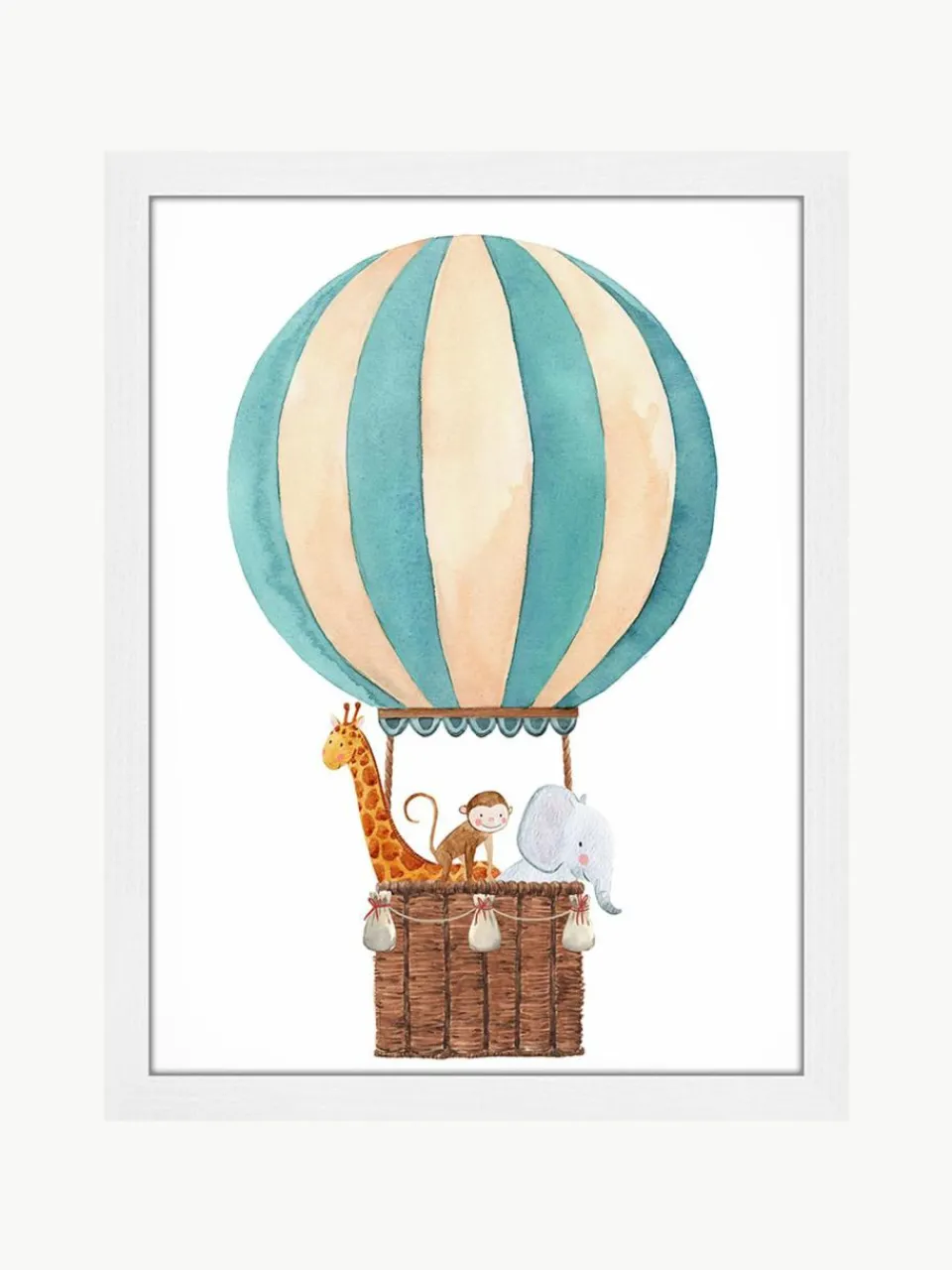 Kinder Any Image Gerahmter Digitaldruck Balloon