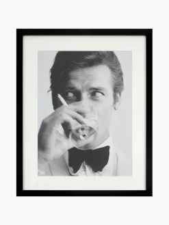 Any Image Gerahmter Digitaldruck James Bond Drinking