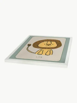 Kinder Any Image Gerahmter Digitaldruck Lion