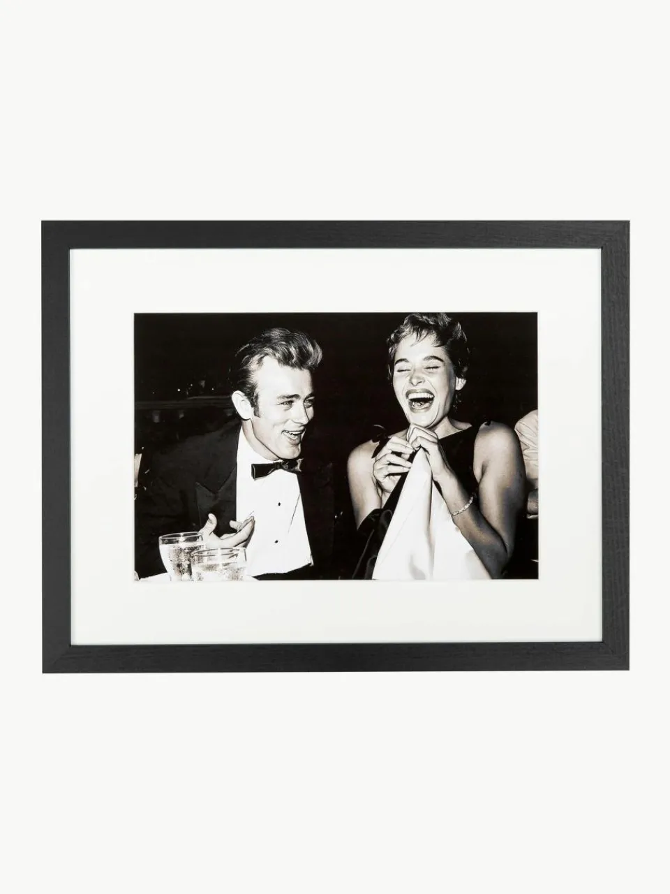 Any Image Gerahmter Fotodruck Pier Angeli und James Dean