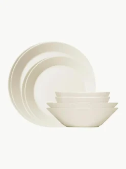 iittala Geschirr-Set Teema aus Vitro-Porzellan, 2 Personen (8-tlg.)
