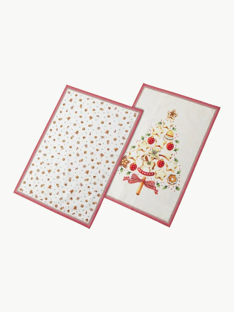 Villeroy & Boch Geschirrtücher Winter Bakery Delight, 2er-Set