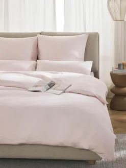 Westwing Collection Gewaschener Leinen-Bettdeckenbezug Airy