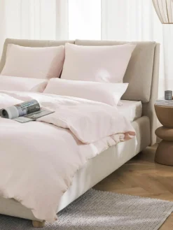 Westwing Collection Gewaschener Leinen-Bettdeckenbezug Airy