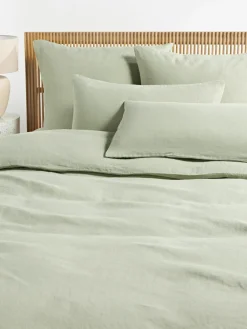 Westwing Collection Gewaschener Leinen-Bettdeckenbezug Airy