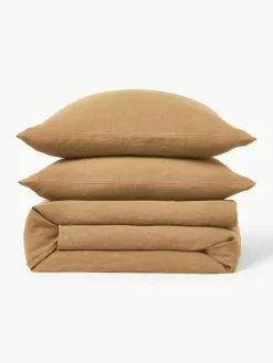 Westwing Collection Gewaschener Leinen-Bettdeckenbezug Airy
