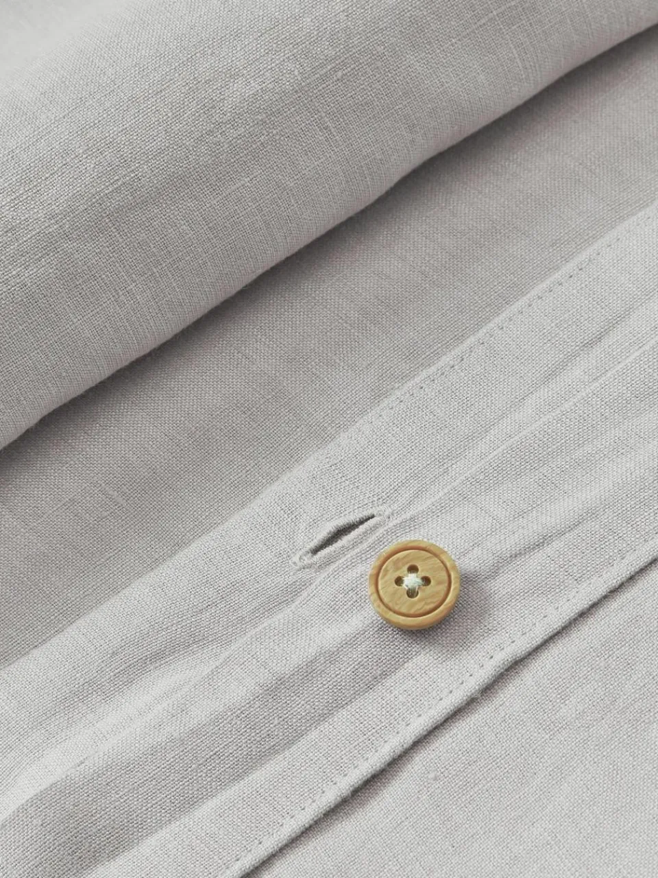 Westwing Collection Gewaschener Leinen-Bettdeckenbezug Airy