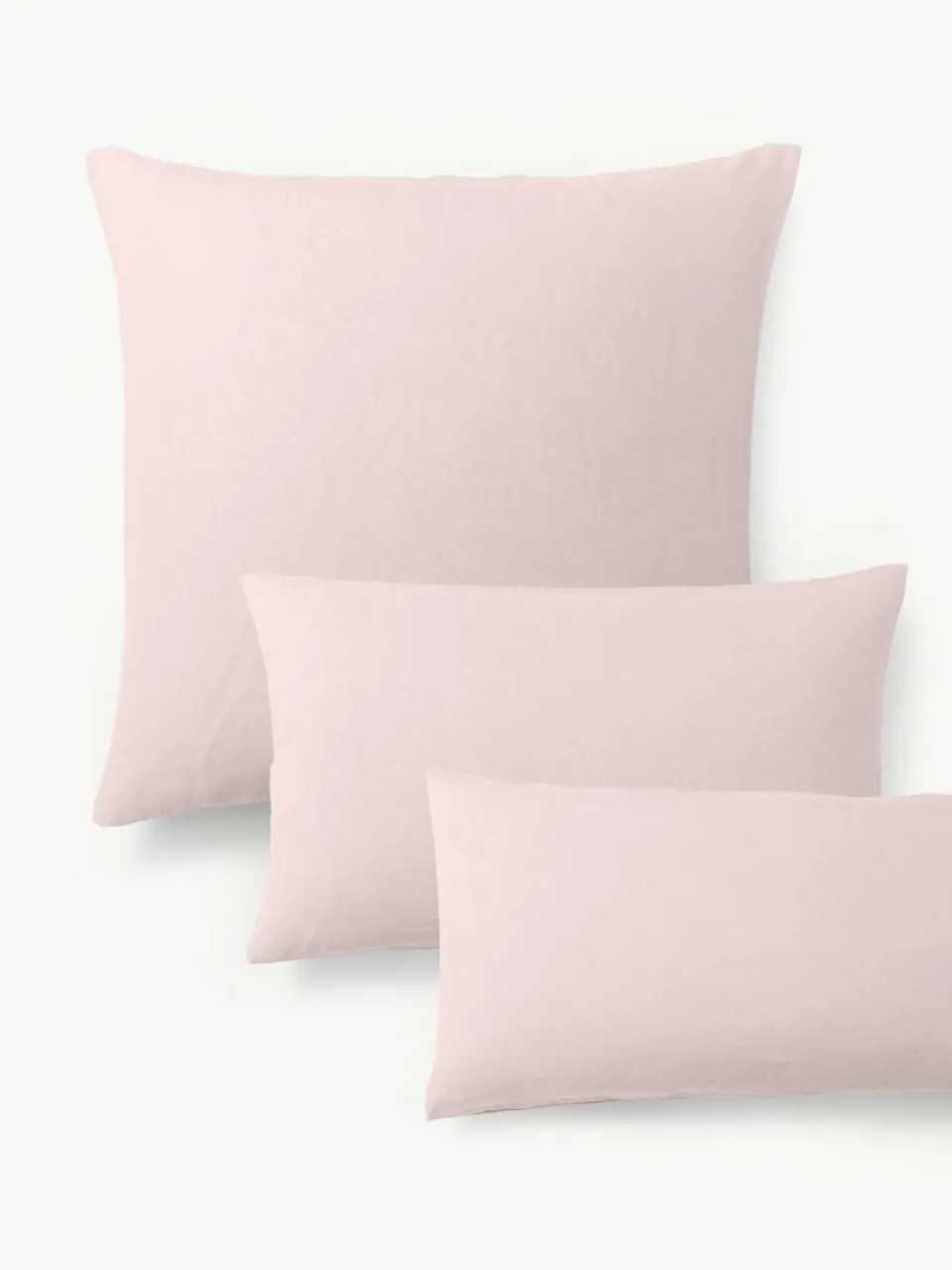 Westwing Collection Gewaschener Leinen-Kopfkissenbezug Airy