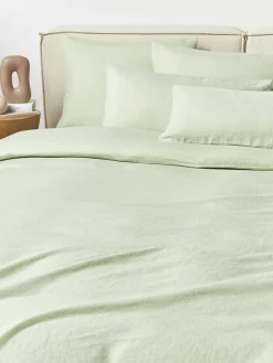 Westwing Collection Gewaschener Leinen-Kopfkissenbezug Airy
