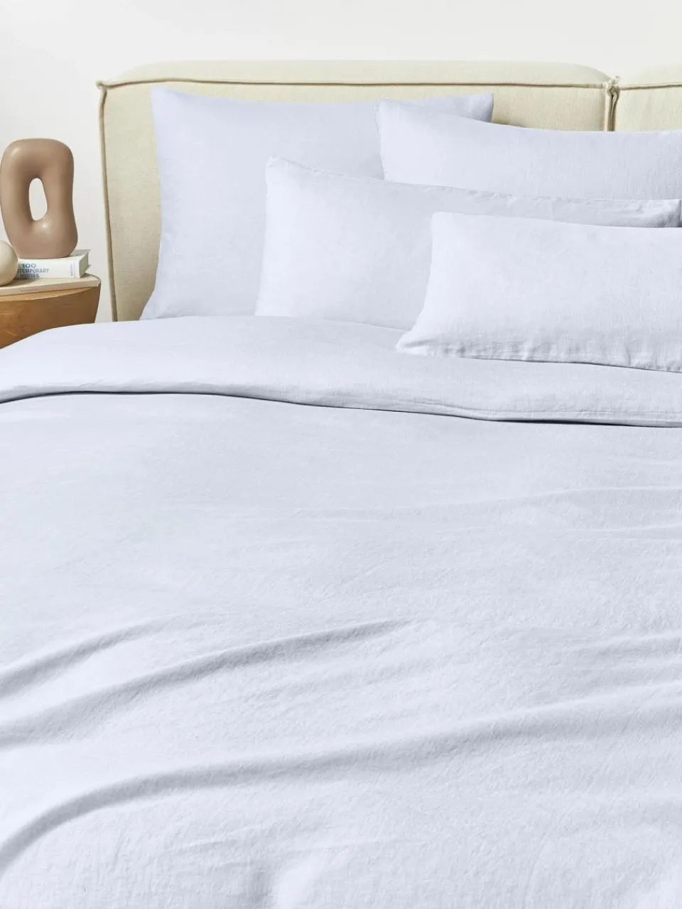 Westwing Collection Gewaschener Leinen-Kopfkissenbezug Airy