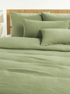 Westwing Collection Gewaschener Leinen-Kopfkissenbezug Airy