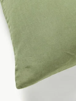 Westwing Collection Gewaschener Leinen-Kopfkissenbezug Airy