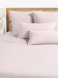 Westwing Collection Gewaschenes Leinen-Betttuch Airy