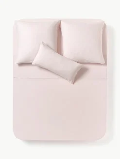 Westwing Collection Gewaschenes Leinen-Betttuch Airy