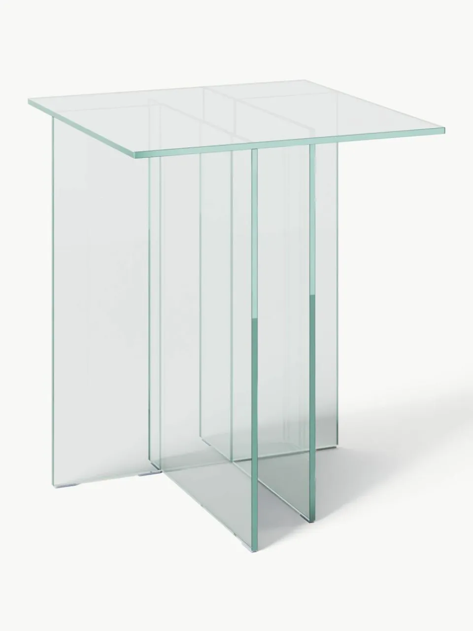 Westwing Collection Glas-Beistelltisch Anouk