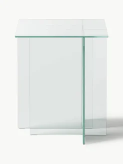 Westwing Collection Glas-Beistelltisch Anouk
