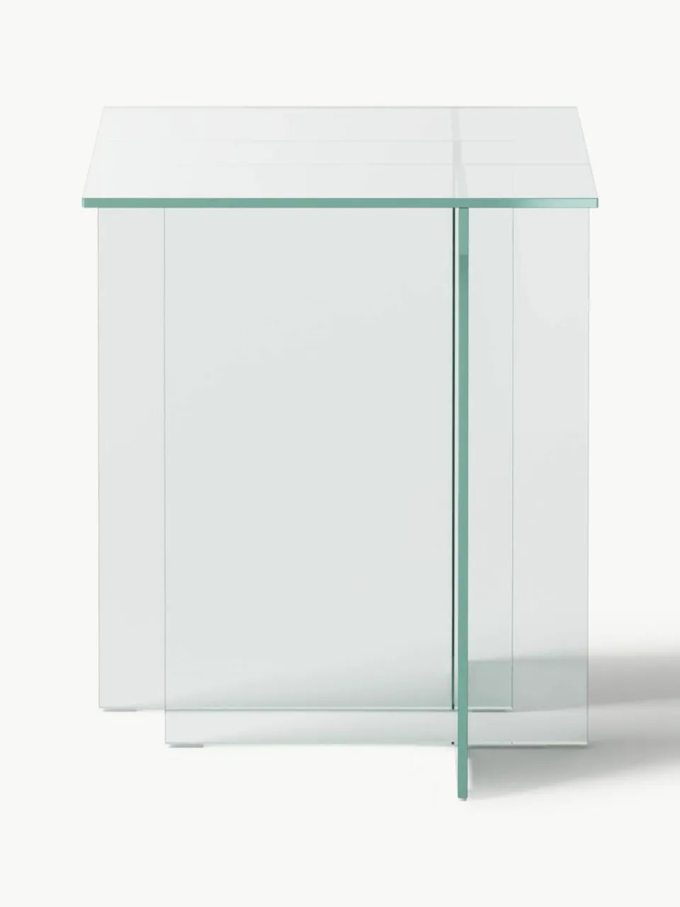 Westwing Collection Glas-Beistelltisch Anouk