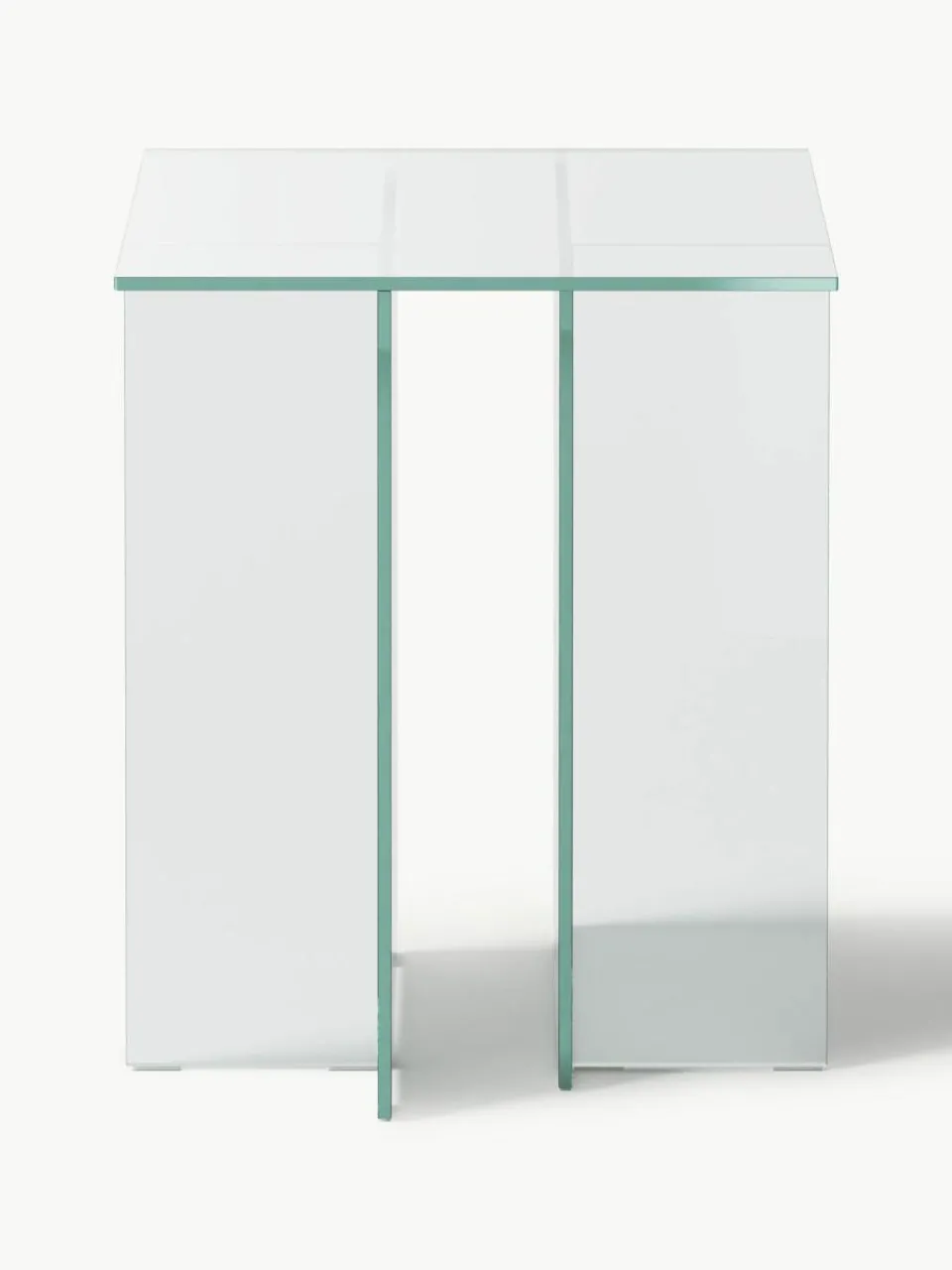 Westwing Collection Glas-Beistelltisch Anouk