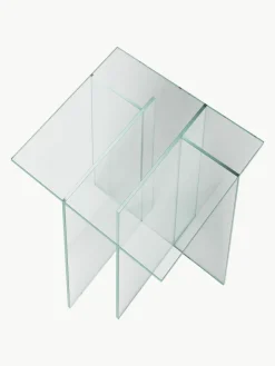Westwing Collection Glas-Beistelltisch Anouk