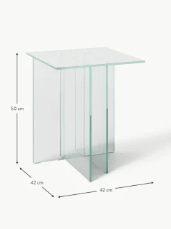 Westwing Collection Glas-Beistelltisch Anouk