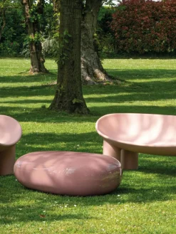 Driade Glas-Couchtisch Koishi in organischer Form