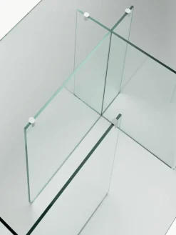 Westwing Collection Glas-Esstisch Anouk, 180 x 90 cm