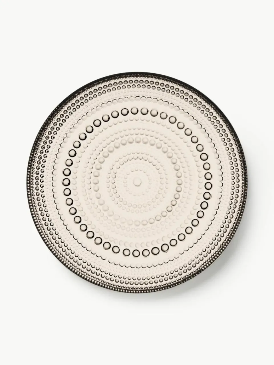 iittala Glas-Frühstücksteller Kastehelmi