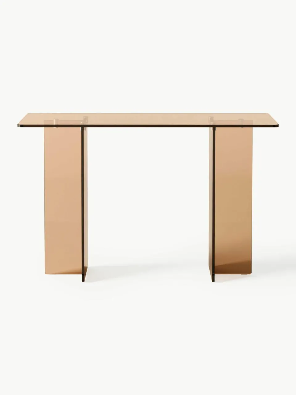 Westwing Collection Glas-Konsole Anouk