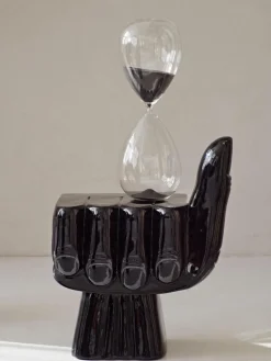 Pols Potten Glas-Sanduhr Ball, 90 Minuten