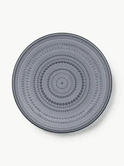 iittala Glas-Servierplatte Kastehelmi
