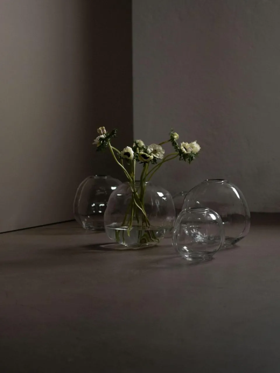 DBKD Glas-Vase Pebble, H 20 cm