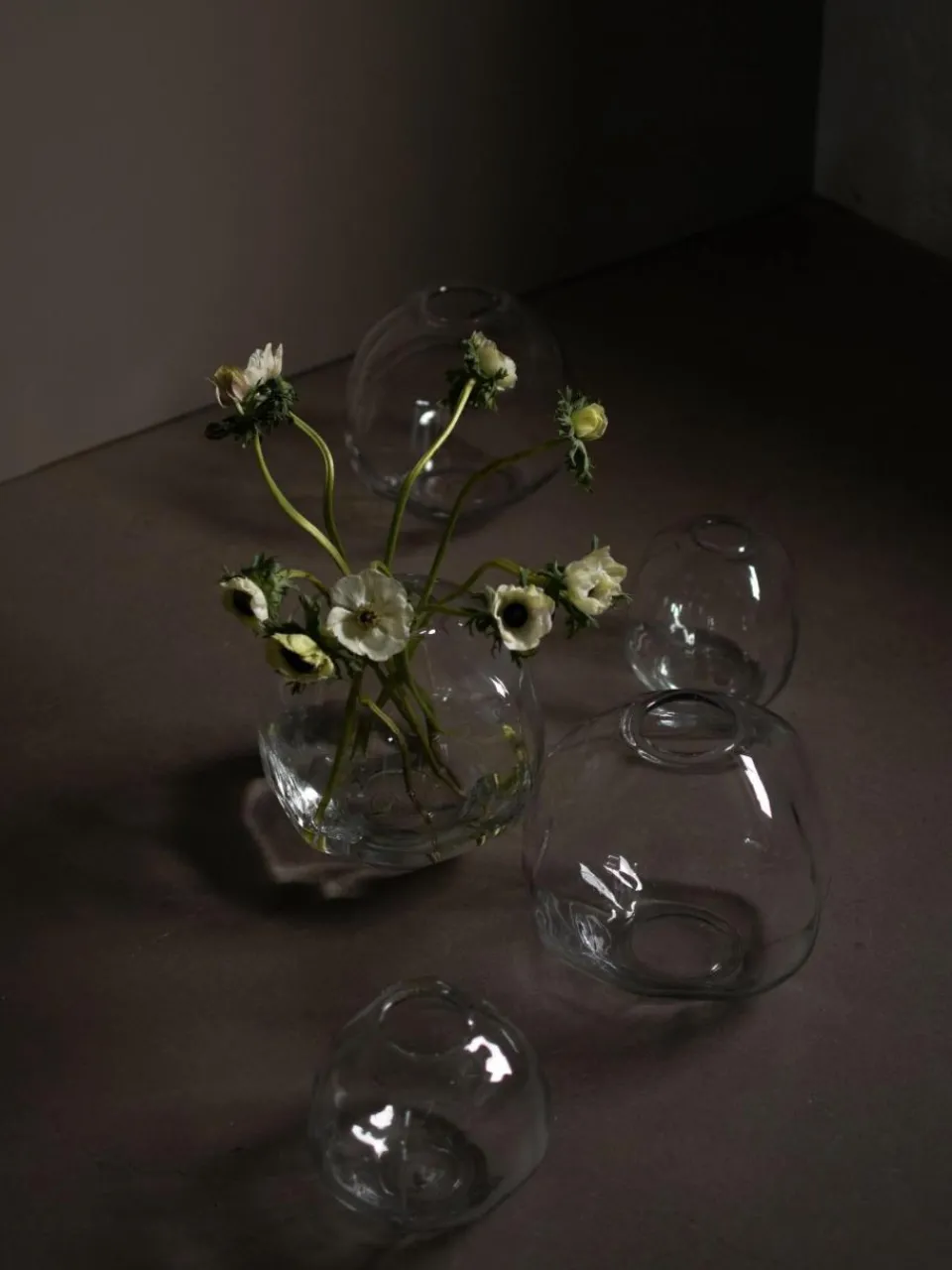 DBKD Glas-Vase Pebble, H 20 cm