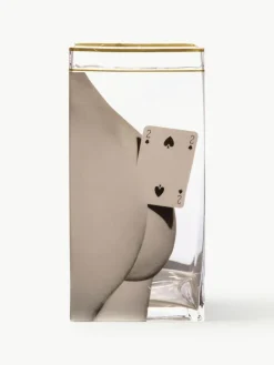 Seletti Glas-Vase , H 30 cm