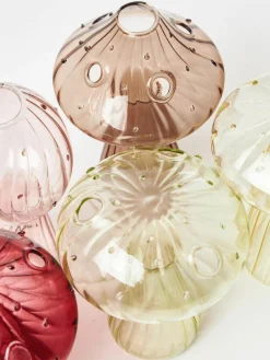 &k amsterdam Glas-Vasen Mushroom, 5er-Set