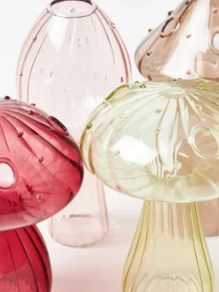 &k amsterdam Glas-Vasen Mushroom, 5er-Set