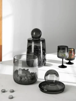 Asa Selection Glas-Vorratsbehälter Kedi, H 26 cm