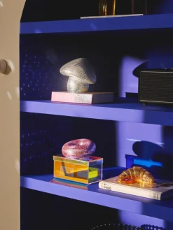 Westwing Collection Glitzerndes Deko-Objekt Disco Mushroom