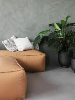 House Doctor Große Übertöpfe Vig aus Metall, 2er-Set