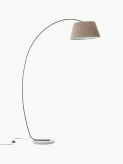 Westwing Große Bogenlampe Brok mit Antik-Finish
