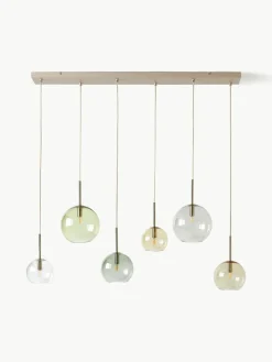 Westwing Collection Große Glaskugel-Pendelleuchte Raquel