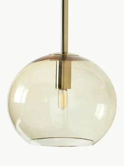 Westwing Collection Große Glaskugel-Pendelleuchte Raquel