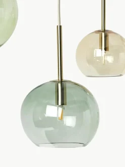 Westwing Collection Große Glaskugel-Pendelleuchte Raquel