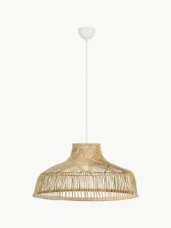 Markslöjd Große Pendelleuchte Braid aus Rattan