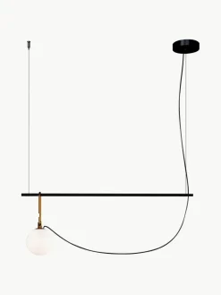 Artemide Große Pendelleuchte nh, mundgeblasen