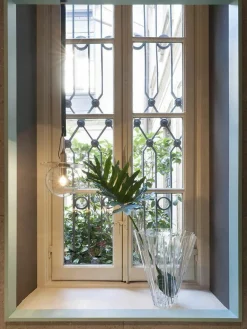 Kartell Große Vase Shanghai, H 44 cm