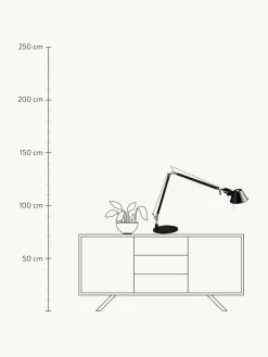 Artemide Große verstellbare Schreibtischlampe Tolomeo