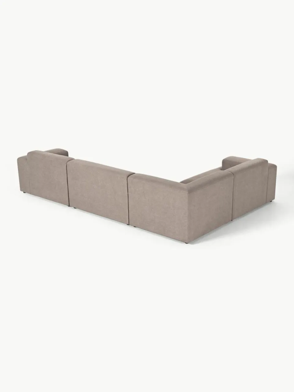 Westwing Collection Großes Ecksofa Melva (4-Sitzer)