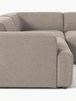Westwing Collection Großes Ecksofa Melva (4-Sitzer)